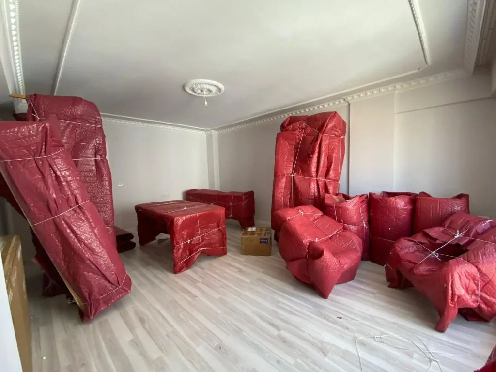 Ankara Parça Eşya Taşımacılık profesyonel paketlenmiş eşyalar.